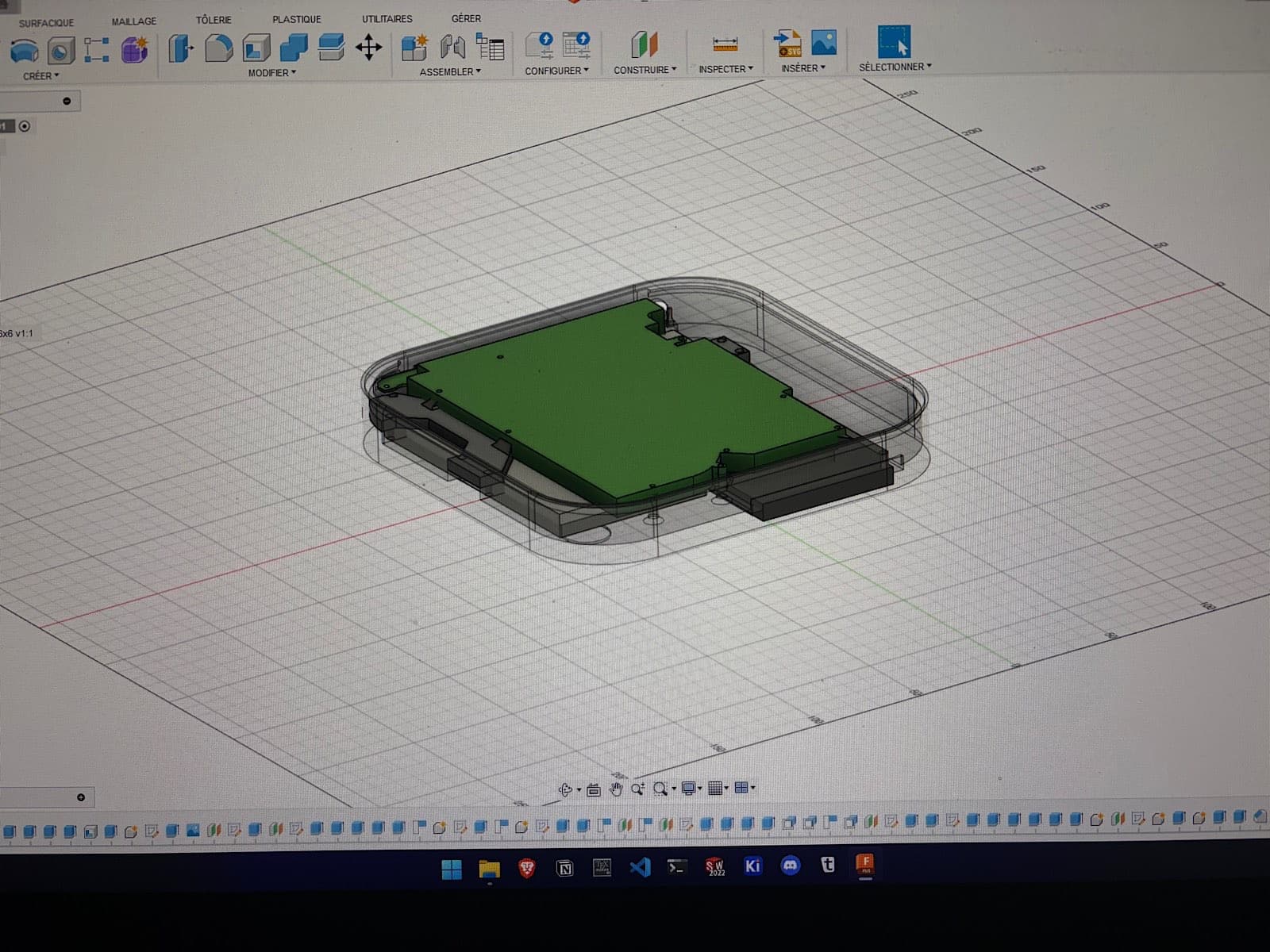 Un boîtier façon Mac mini, dessiné puis imprimé en 3D
