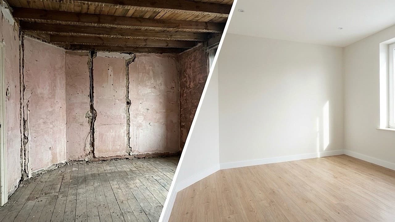 Réfection de deux chambres